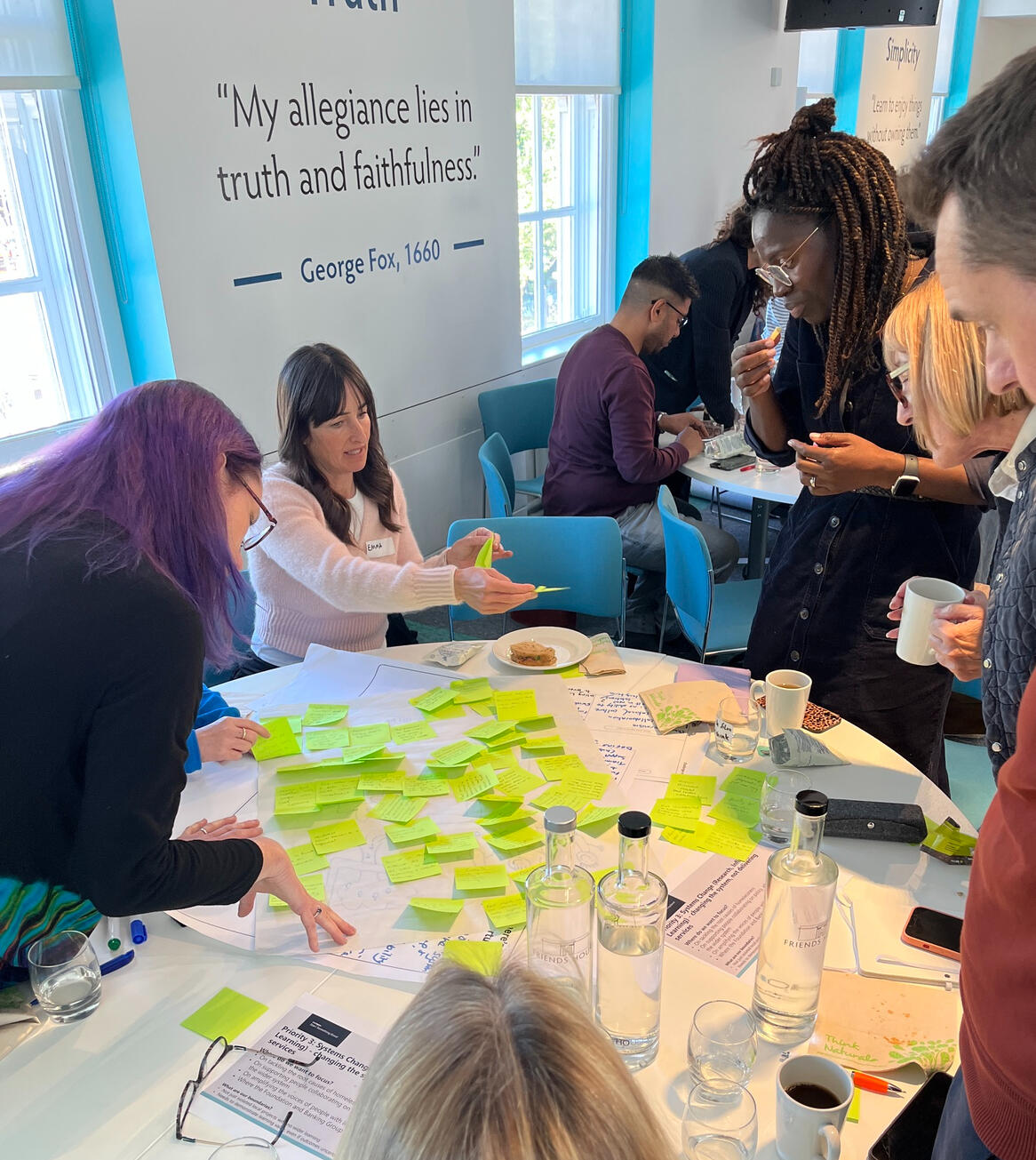 Co-design workshop in London on behalf of the Lloyds Bank Foundation
