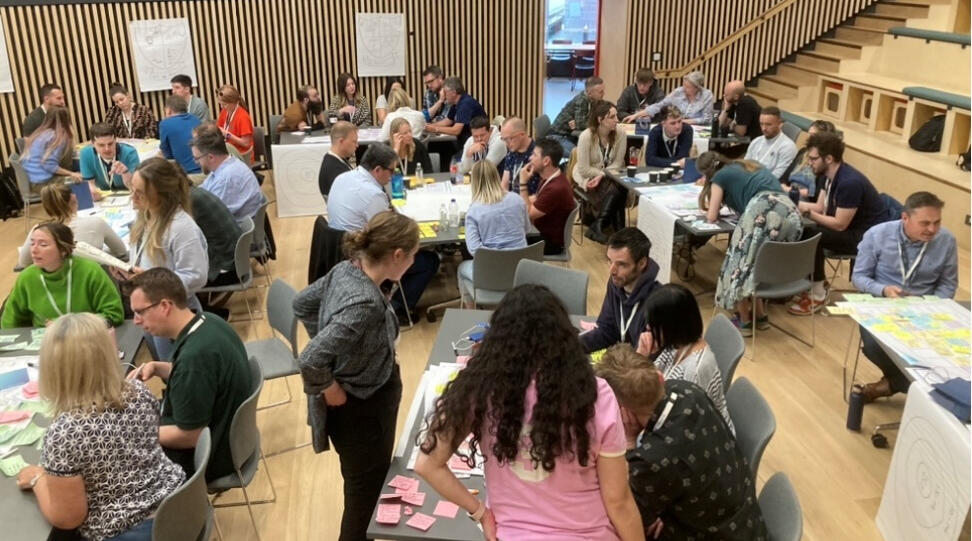 Start Something Good Hackathon with the Centre of Public Services for Wales.