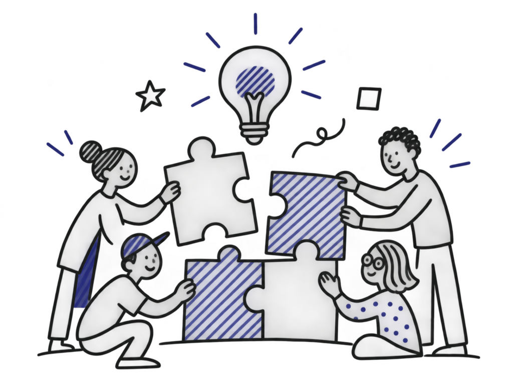 Image of communities and institutions coming together